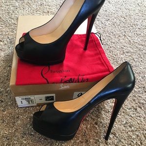 Louboutin Palais Royal 140 Kid platform eu 40, us9